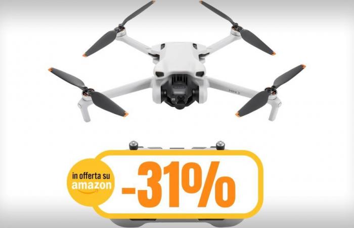 The price of the DJI Mini 3 mini drone is FALLING: better take advantage of it!