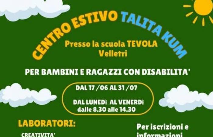 Velletri, road safety lesson at Talita Kum’s Summer Center for the disabled