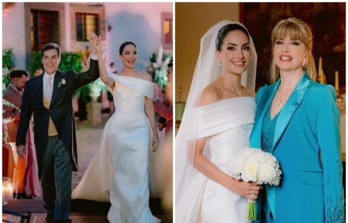 Angelica Donati, Milly Carlucci’s daughter, married Paolo Borghese: wedding photos