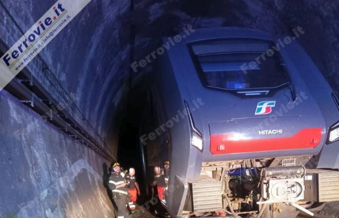 Battipaglia-Reggio Calabria line: exercise in the San Donato tunnel