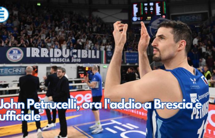 John Petrucelli, now his farewell to Brescia is official