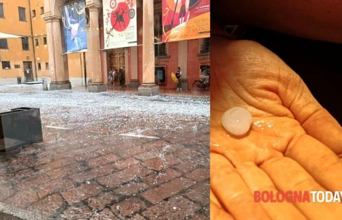 Water bomb with hailstorm in Bologna, new storms expected