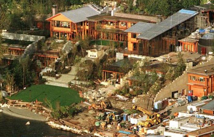 This is Bill Gates’ mansion, worth 130 million dollars