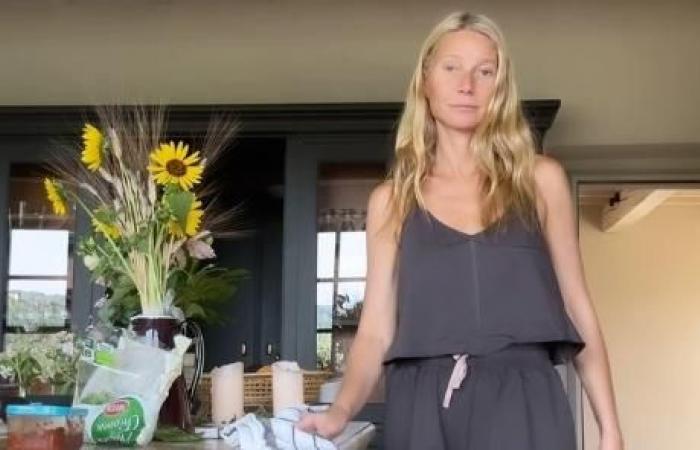 Gwyneth Paltrow in Umbria, the Oscar winner cooks the cake at the Reschio manor