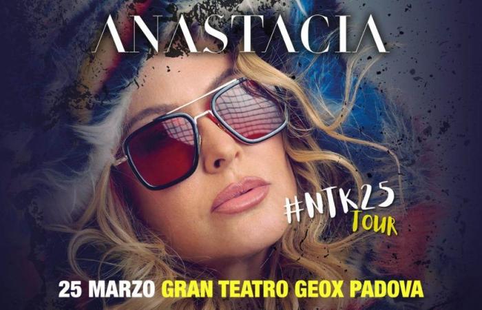 Anastacia returns to Padua after 3 years: concert at Geox