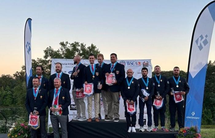One gold, three silvers and one world bronze for Sporting Italy