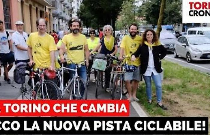 Corso Verona, ribbon cutting for the new cycle path – THE VIDEO – Turin News