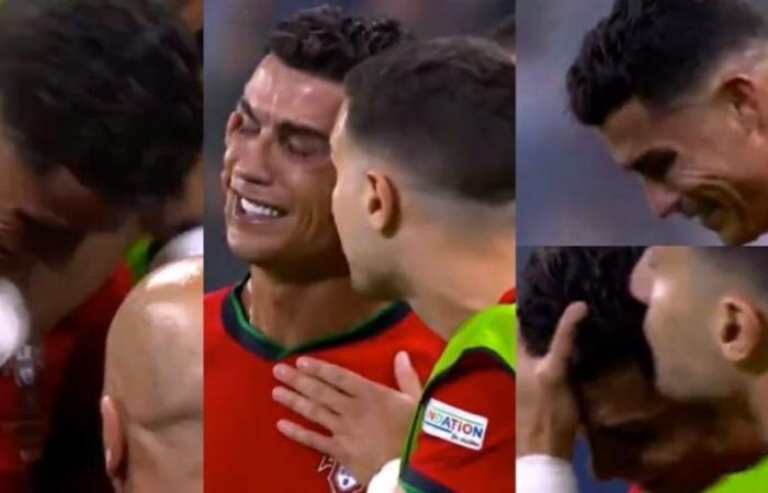Ronaldo Destroyed, Tears During the Game: Mother Dolores Cries Too