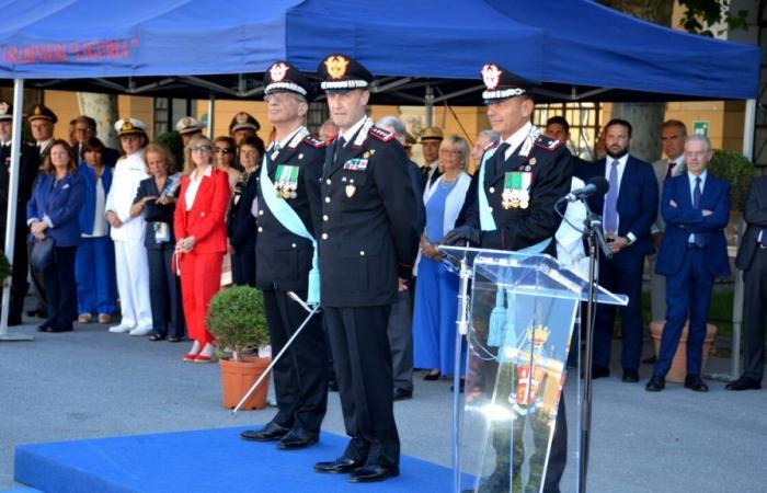 Change of command of the Ligurian Carabinieri
