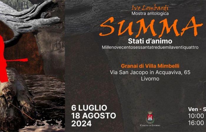 The great exhibition of Ivo Lombardi at the Granai di Villa Mimbelli