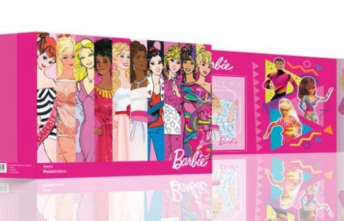 In Tarquinia and Viterbo Poste Italiane celebrates Barbie with a glamorous collection