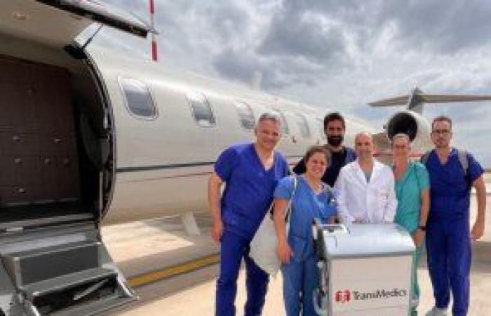 A still-beating heart was transplanted in Sicily