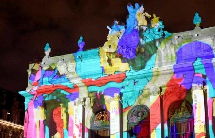 A video mapping will dazzle Lille every evening for 15 days