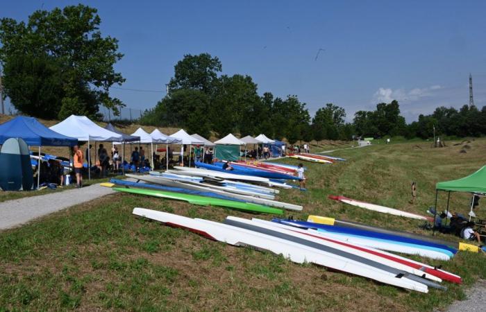 Canoeing and SUP protagonists at the Cave Park in Brescia