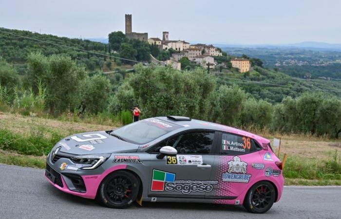 ART Motorsport 2.0 wins the Scuderie Cup at the Rally Valdinievole and Montalbano
