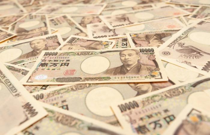 The yen depreciates further, falling to its lowest level in 38 years