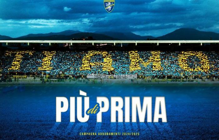 Frosinone Calcio, here are the prices of the 2024-2025 season ticket campaign