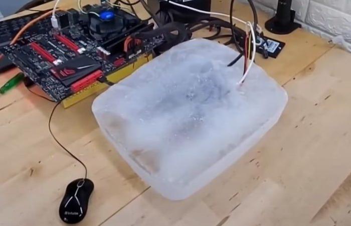 A Frozen GPU That Works Perfectly? Here’s the Video of the Incredible Test