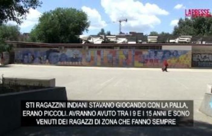 Rome, witness to foreigners’ attack: “They kicked the children too”