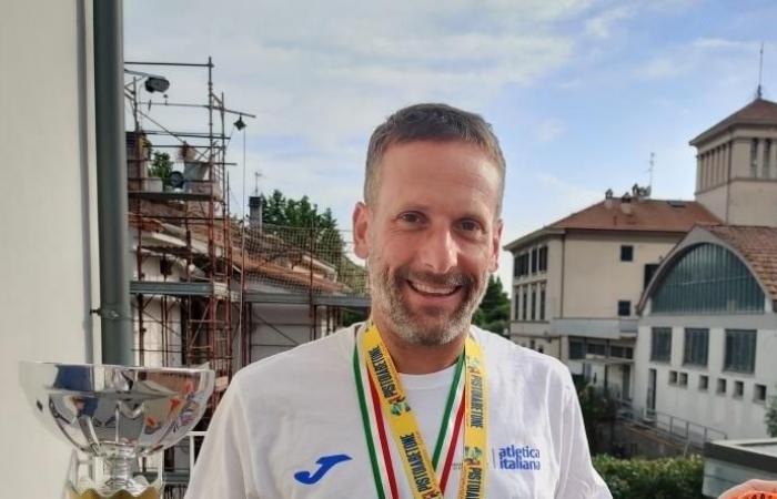 50 kilometers. David Fiesoli champion