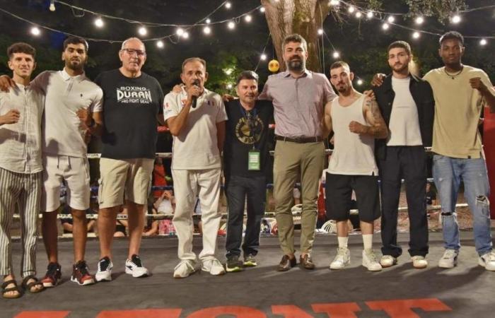 Show on the ring in Fossadalbero. Five victories for Ferrara Boxe