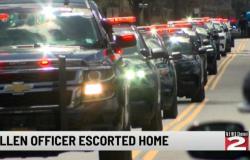 A Solemn Return Home: Slain Syracuse Police Officer Michael Jensen’s Procession to Hometown | Local