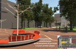 Summer of work in Piazza Giotto: the project, the new road system and the fountain. What changes