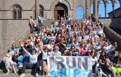 “Run4Hope”, great participation for the solidarity relay in favor of Ail Viterbo