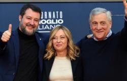 Basilicata, Meloni, Salvini and Tajani in Potenza for the final rally