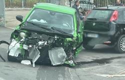 Capaccio Paestum, accident between car and heavy vehicle: injured person taken to hospital