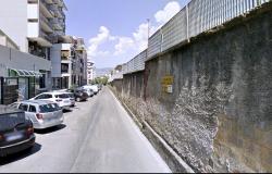 Cosenza, work on the walls of the “Settino” barracks: ban on transit and parking on via Molicella Vicinale