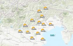 The weather in Verona and Veneto for Sunday 21 April 2024