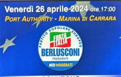 conference organized by Forza Italia Massa Carrara at the Marina Port Authority on Friday 26 April
