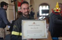 Pordenone, The San Marco Award goes to firefighter Marco Borrello