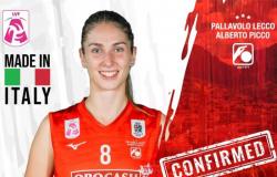 Volleyball Picco Lecco. Alessia Conti confirmed, Atamah news entry