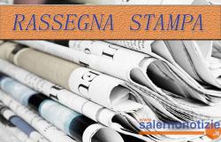 Press review: the front pages of Salerno newspapers on 25 April