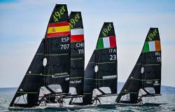 Italian double in the 470. No direct Olympic pass in the 49er