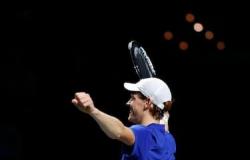 The Italian triumph in the Davis Cup in 2023 becomes a celebratory stamp