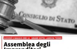 Calabrian seaside entrepreneurs in revolt against the ruling of the Council of State: tomorrow 9 May meeting in Lamezia Terme