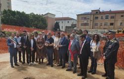 The first stone of the House of Arts in Massa has been laid