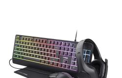 Trust Gaming mouse with headphones and keyboard at the single price of ONLY €40