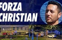 Christian Di Martino, the policeman stabbed in the Milan Lambrate station