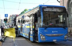 Accident in via Sacchi in Turin, a man killed by a bus