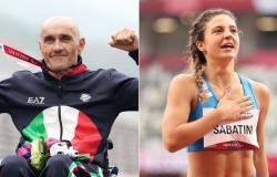 Ambra Sabatini and Luca Mazzone, Flag Bearers of Italy at the Paris 2024 Paralympics!