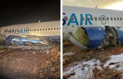 Boeing 737 plane crash in Senegal off the runway at Dakar airport during take-off: serious injuries