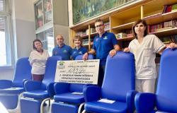 Donated 5 ergonomic breastfeeding chairs to the Neonatology and Neonatal Intensive Care Unit of the AOU of Sassari
