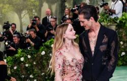 Damiano David and Dove Cameron at the Met Gala 2024: the romance of deconstructed classics