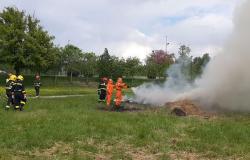 In the Reggio Emilia area, 22 new volunteer operators have been trained to put out forest fires