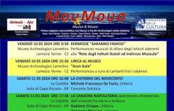 The next Μου&Μουσ events are between Lamezia, Castella and Monasterace
