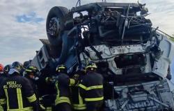 A truck with acid overwhelms a car on the A21, one dead and 7 intoxicated – News
